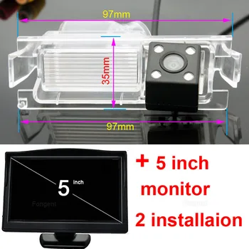 

Auto Reversing Parking Backup Rear View Camera Monitors For Kia K2 Rio Hatchback Ceed 2013 Hyundai Accent Solaris Verna 2014 I30