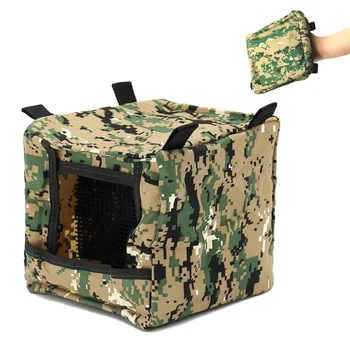 

1PC Newest Target Foldable Cloth Box Recycle Bin Target Shot Slingshot Hunting Catapult Outdoor Accessories