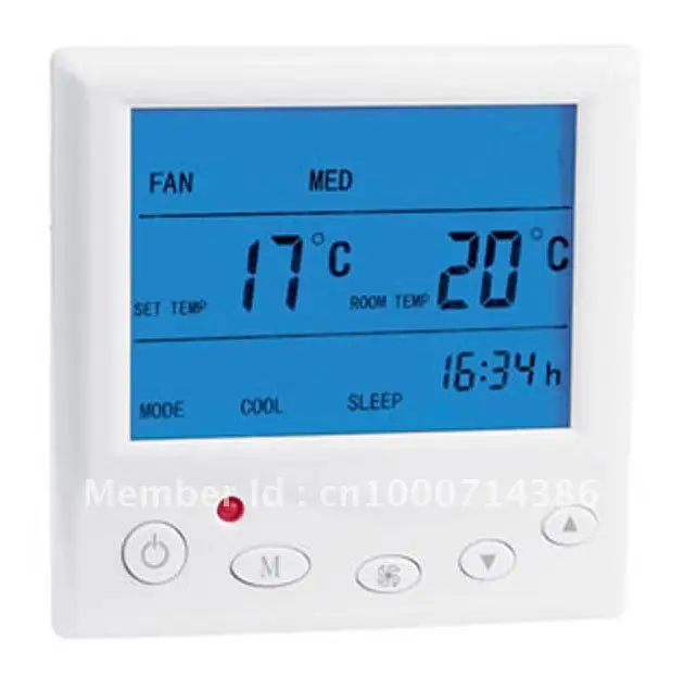 Programmable Central Intelligent Air conditioning Room Thermostat