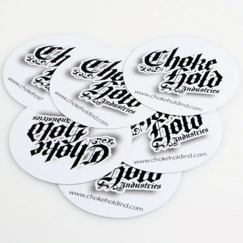 Customized Reusable PVC Material and Adhesive Sticker Type die cut with