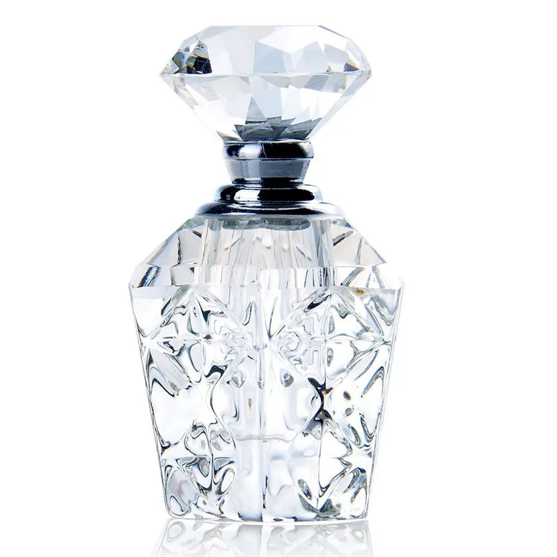 Fashionable Design Travle Cometic Jar Crystal Perfume Bottles Refillable Containers Gift Mini Sample Glass Bottles Empty Bottle