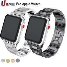 Ремешок для Apple Watch Band 42 мм/38 мм/44 мм/40 мм металлический браслет из