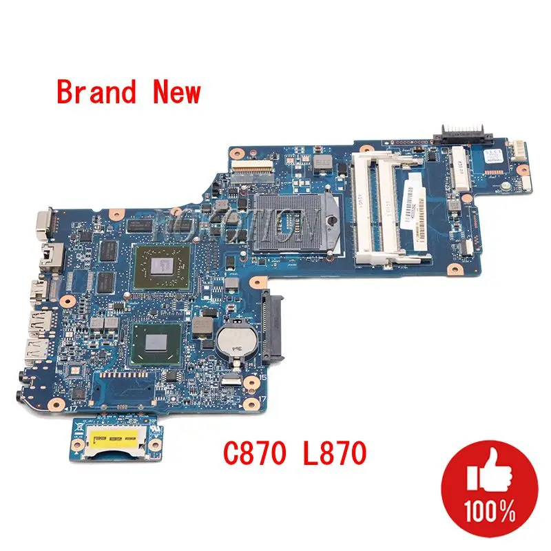 Материнская плата NOKOTION H000046340 для ноутбука Toshiba Satellite C870 L870 L875 17 3 дюйма HD 7610M GPU |