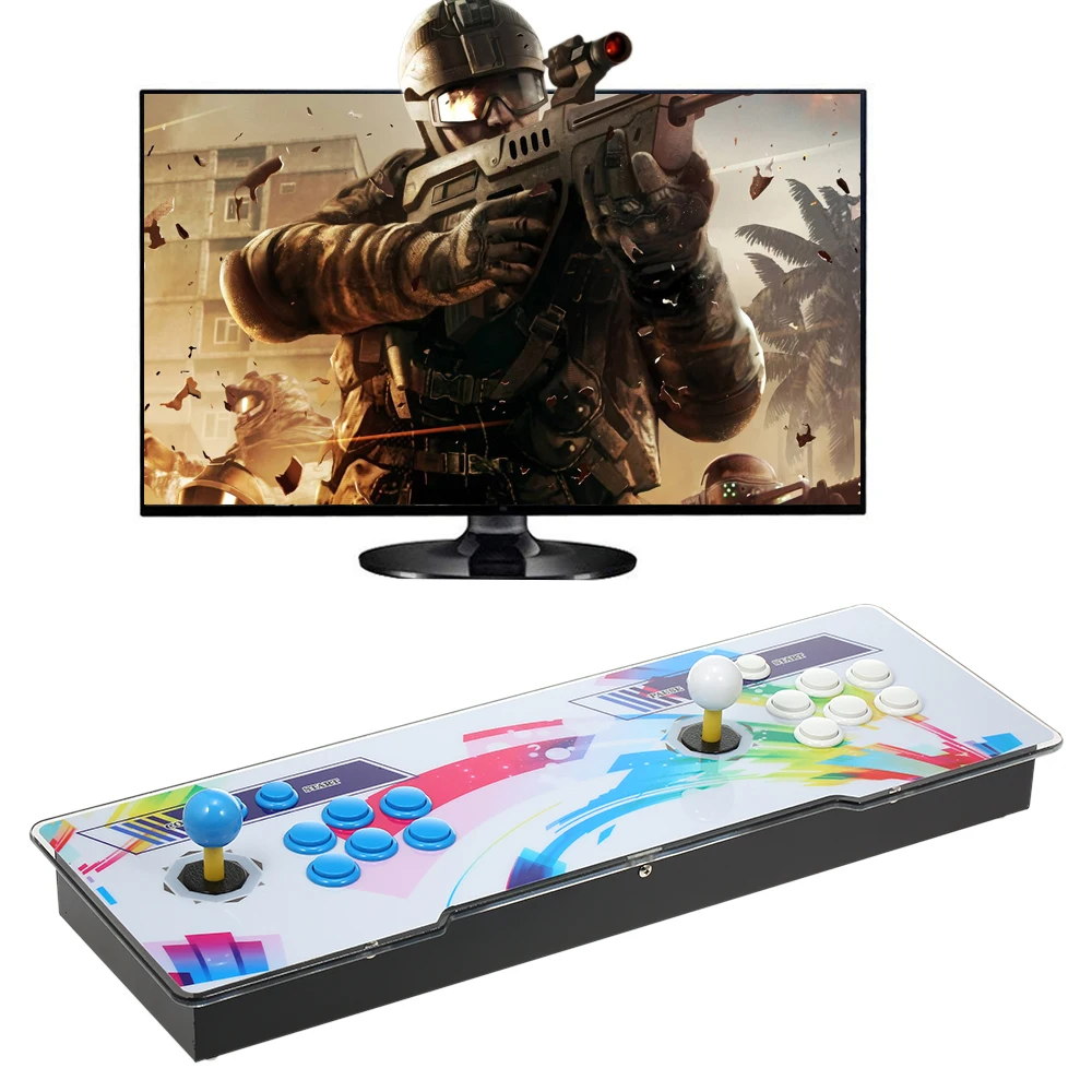 Игровой автомат 2260 в 1 2 игрока управления 1080 P аркадные игры машинная станция джойстик аркадные кнопки HD VGA выход USB для ПК