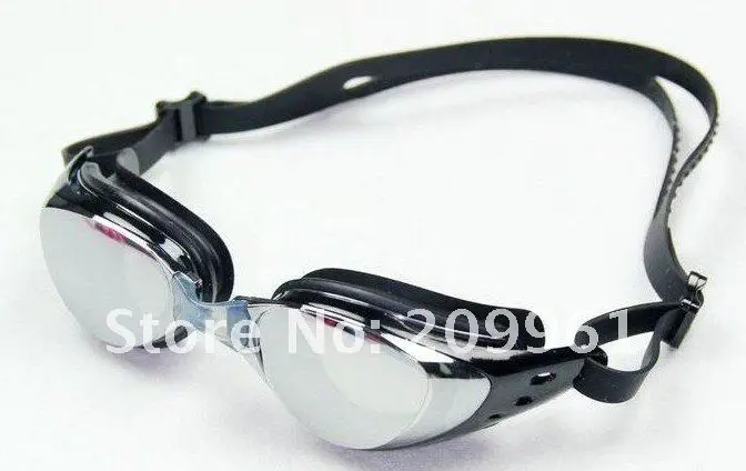 6 цветов гальваническое покрытие плавательные очки водонепроницаемые Регулируемые очки