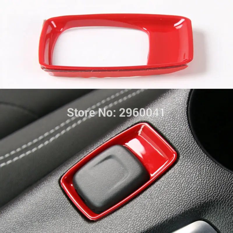 Newest Red Cigerate Lighter Frame Trim Cover Interior Parts Chromium Styling ABS For Chevrolet Camaro 2017 + Newest Red Cigerate Lighter Frame Trim Cover Interior Parts Chromium Styling ABS For Chevrolet Camaro 2017 +