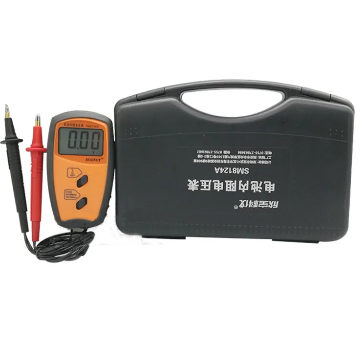 

SM8124A Internal Battery Resistance Impedance Meter Battery Resistance Voltmeter 200V Battery Tester Low Voltage Prompt