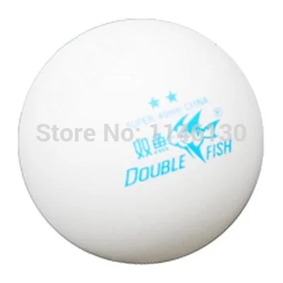 30 шт. двойной рыбы 2-звезда 2 звезды 2 звезды 40 мм настольный теннис пинг-понг шары список из натуральной кожи