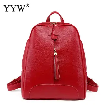 

Backpack Bag Black Small Women Pu Leather Student College Laptop Travel Backpacks Package Bags Fashion 2018 Mochila Rucksack
