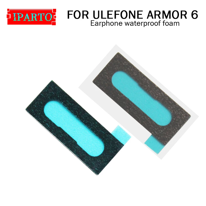 

100% original new for ULEFONE ARMOR 6 Earphone waterproof front frame back glass cover case adhesive sets sticker