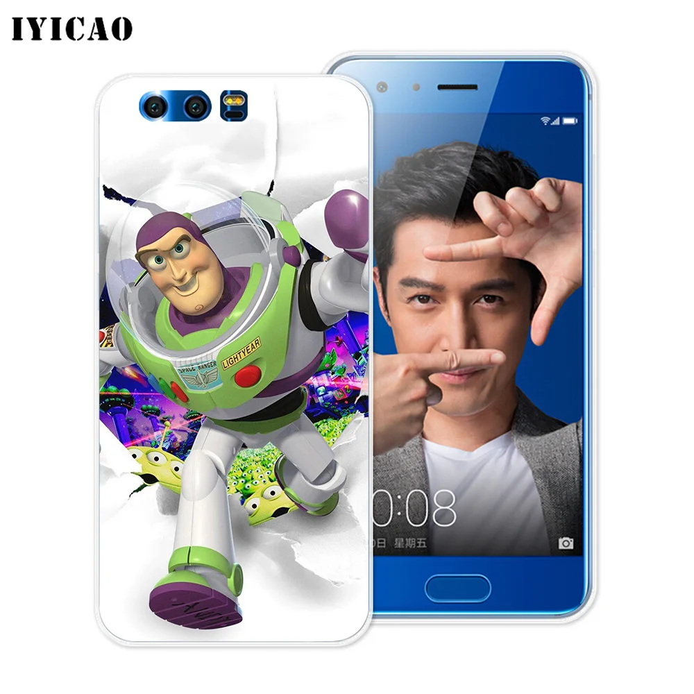 Мягкий силиконовый чехол IYICAO Toy Story для Huawei Y9 Y7 Y6 Prime 2018 Honor 8C 8X8 9 10 Lite 7X 7C 6A 7A