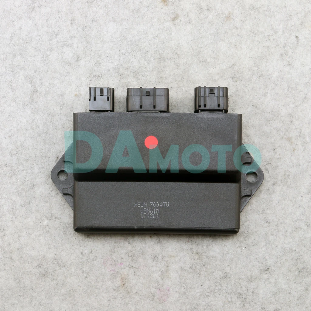 

HISUN HS 500/700CC ATV CDI Module Box Unit (Ignitor) W/3 Connectors For HuanSong 700CC 500CC 400CC SUPERMACH BUGGY UTV Quad