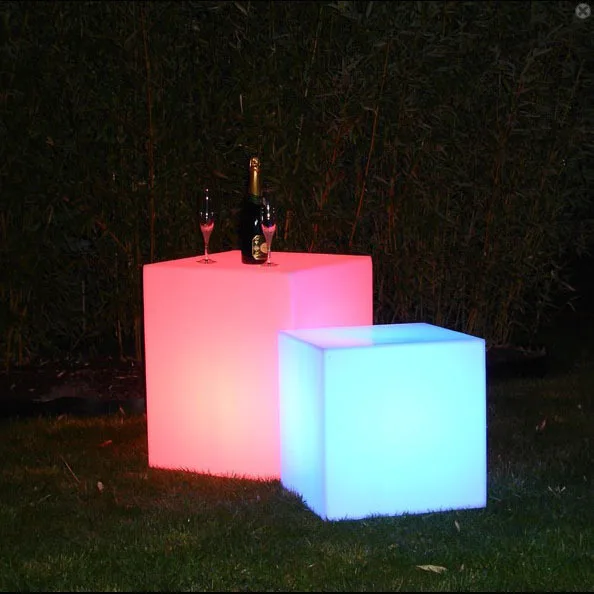 

30CM lighted acrylic led cube