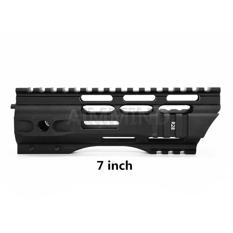 7 10 12 15 дюймов M-LOK handguard поплавок супер тонкий ar 15 Handguard Quad Rail MLOK Handguard Пикатинни для M4 M16