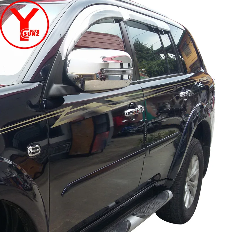 rearview mirror cover for mitsubishi pajero sport montero sport 2012