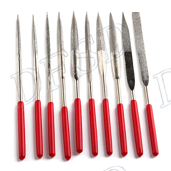 160mm X4mm Diamond Files Tile Ceramics Craft Wood Carving Tool Pack of