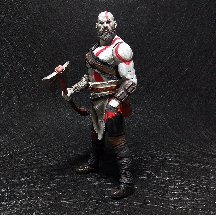God War 4 Kratos ПВХ фигурка Коллекционная модель игрушки 7 дюймов 18 см призрак Спарта бюст сон Зевс