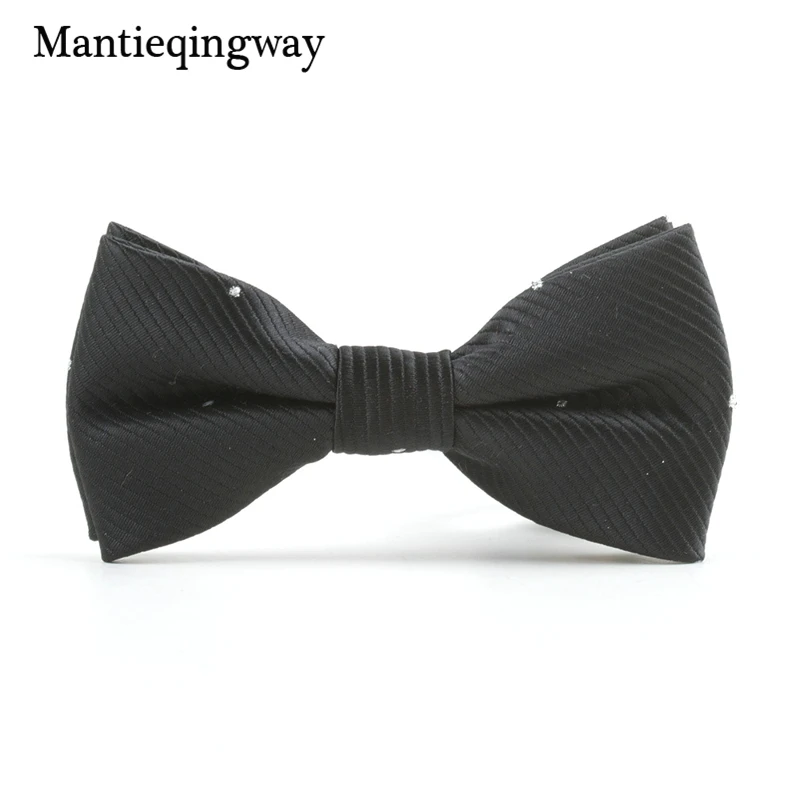 Mantieqingway/модные детские костюмы из полиэстера с черным бантом для маленьких