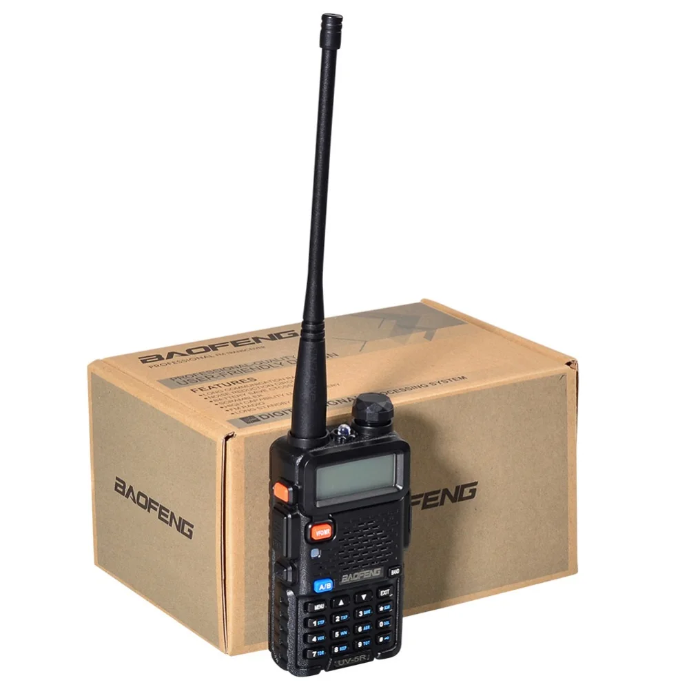 Brand-New-Black-BAOFENG-UV-5R-Walkie-Talkie-VHF-UHF-136-174-400-520MHz-Two-Way