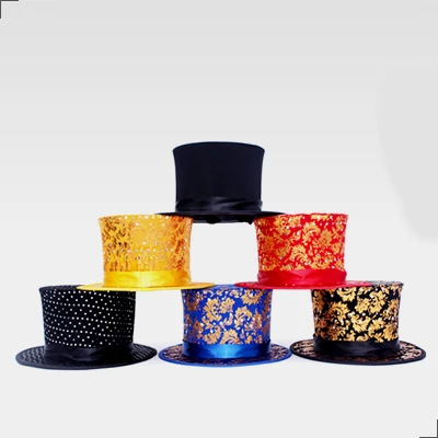

Magic Hat Folding Spring Top Hat,Magic Tricks,Stage,Magician's,Appearing,Accessories,Gimmick,Mentalism,Comedy
