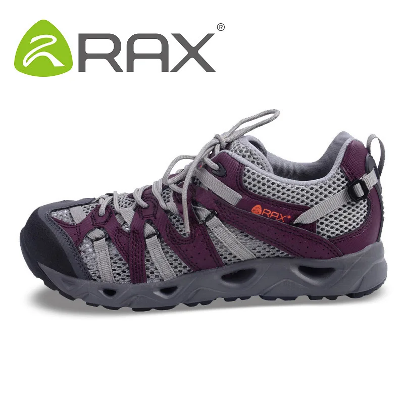 Rax; дышащая Спортивная обувь для мужчин и женщин; сетчатая нескользящая обувь для походов; мужские летние кроссовки для кемпинга;# B1601