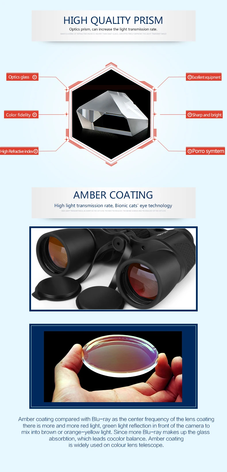 High Definition HD Powerful 10-120X80 Binocular Long Range Feldstecher Zoom Hunting Telescope Wide Angle Professional Binoculars
