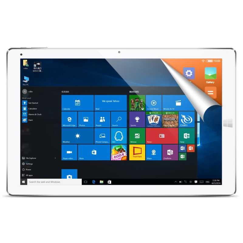 CUBE i12 Tablets pc iwork12 12 2 inch Intel Cherry Trail X5 Z8300 Quad core 4GB