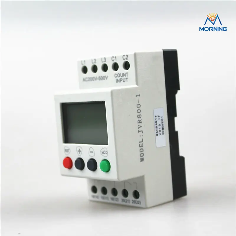 

JVR800-2 Multifunction 3-phase and sequence/Overvoltage/Undervoltage Monitoring relay with counting and timing