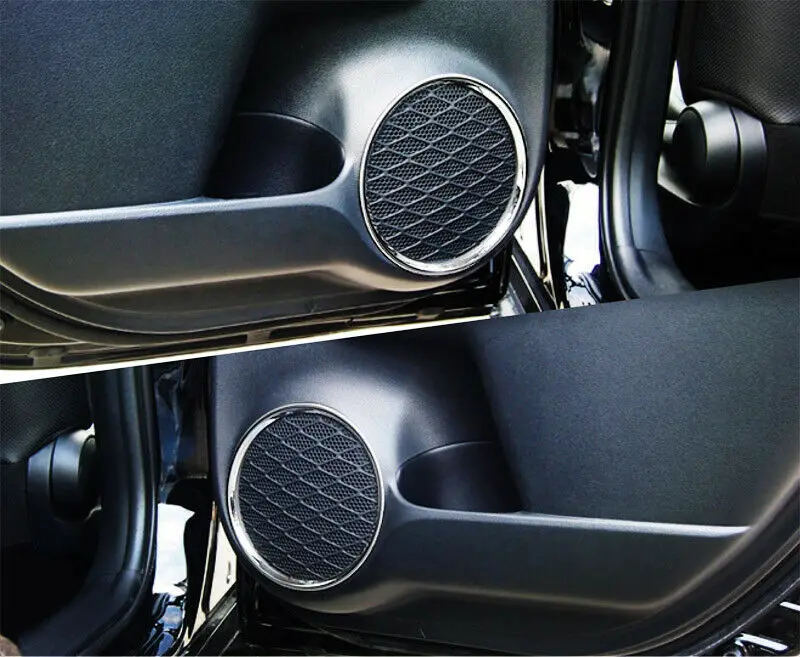 JY 4 шт. SUS304 полированная поверхность из нержавеющей стали, двери, говорящее кольцо, автомобильные аксессуары, Стайлинг для Toyota Prius xw50 Prime