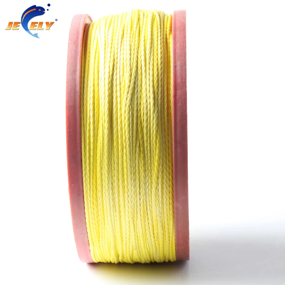 Jeely 10 м/шт. 2mm 12 weave 1000LB uhmwpe волоконная катушка для подводной охоты ружья плоская