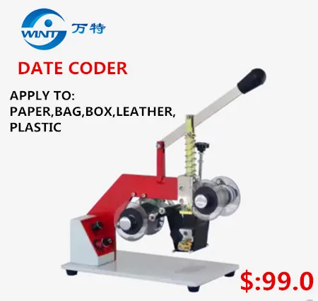 Handleiding hot stamping tool vervaldatum codes drukmachine thermische lint printer plastic zakken Stalen afdichting code Printer Handleiding hot stamping tool vervaldatum codes drukmachine thermische lint printer plastic zakken Stalen afdichting code Printer