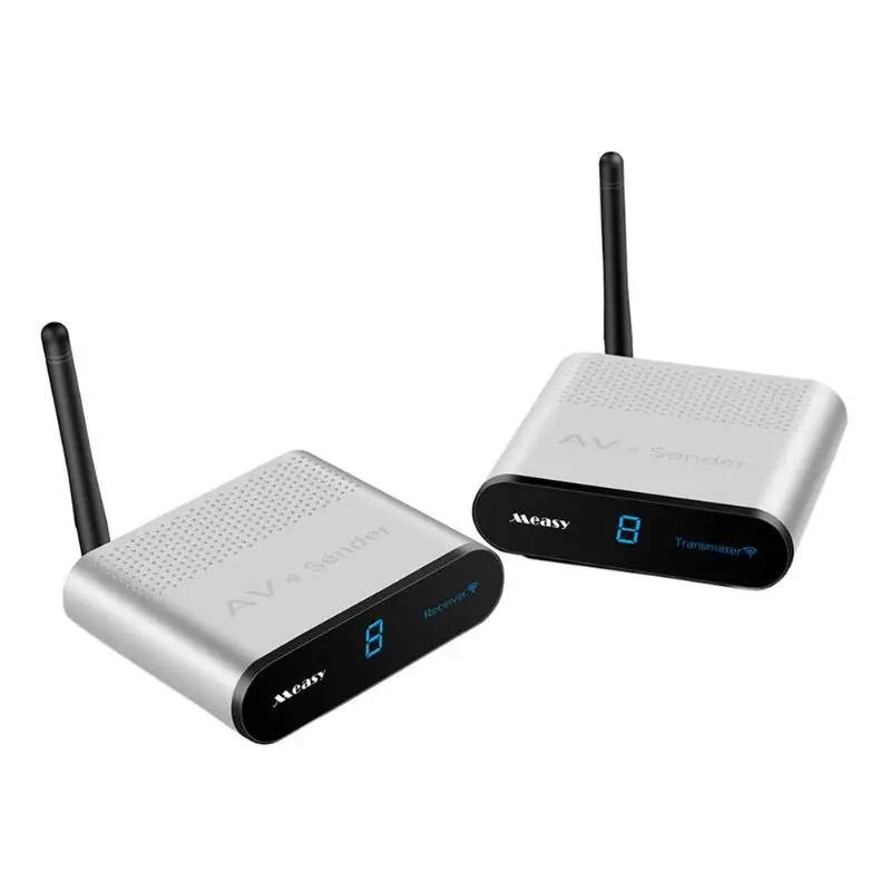 

1Pcs RCA220 200m 2.4GHz Wireless Video Audio AV Sender Transmitter+ Receiver Adapter for Home Theater System High Quality Tools