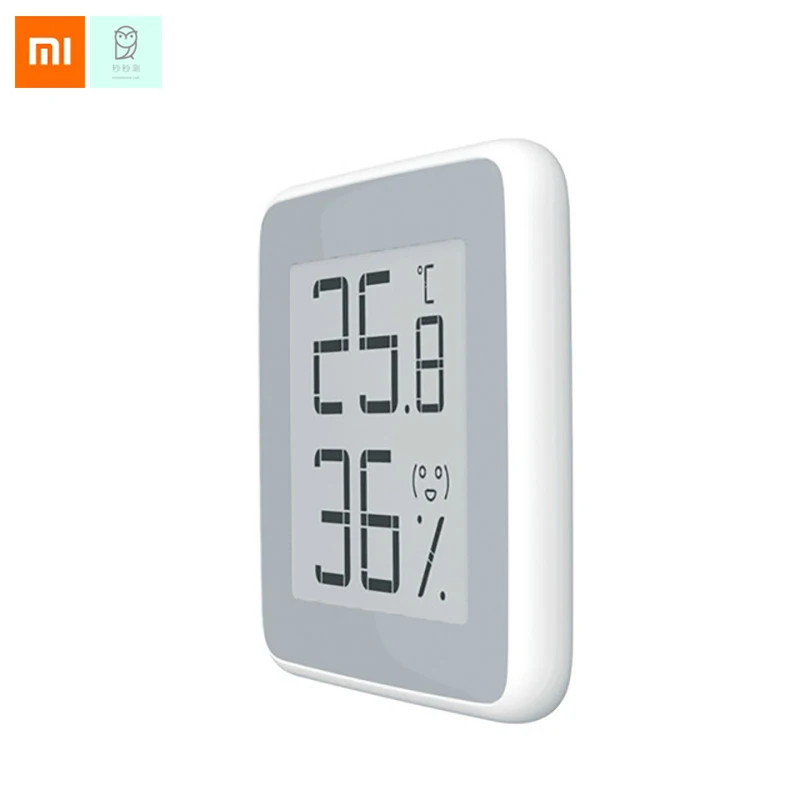 

Xiaomi miaomiaoce Smart Thermometer Hygrometer Temperature Humidity Sensor with LCD Screen Digital E-ink electronic ink screen