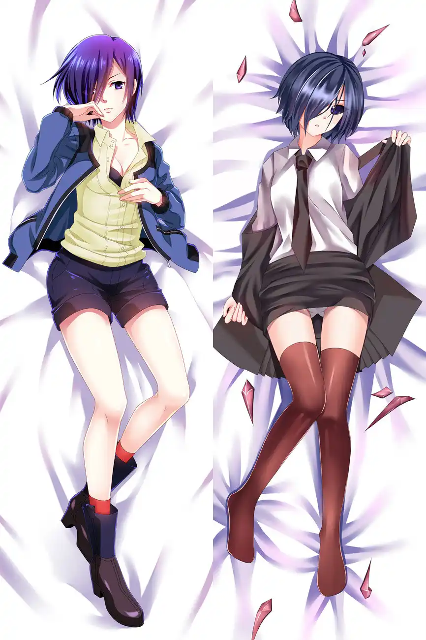 Japanese Anime Tokyo Ghoul Throw Dakimakura Hugging Body Pillow