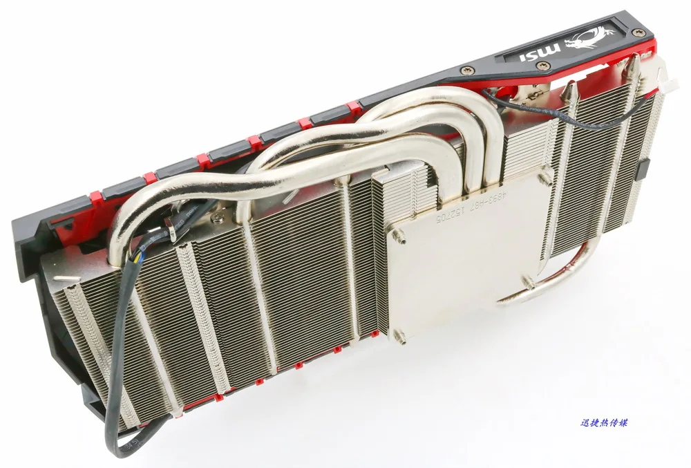 Новый оригинальный охлаждающий вентилятор для игровой видеокарты MSI GTX960 с