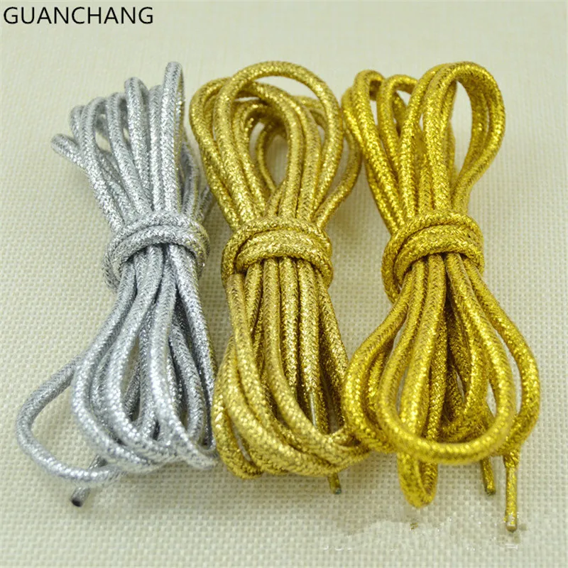 

Reflective Shoelaces New Round Visibility Safety Luminous Shoe Laces Colorful Fashion Style Glowing Tape Fluorescent Shoelaces