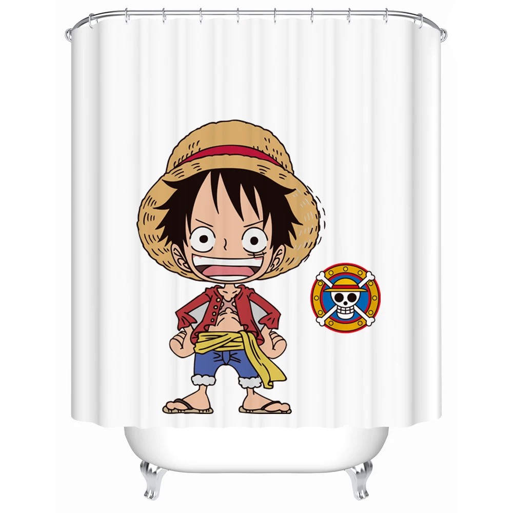 

One Piece Chopper Shower Curtain Personalized Customize Window Curtains Waterproof Bathroom Cortina Liveing Room Windows Screens