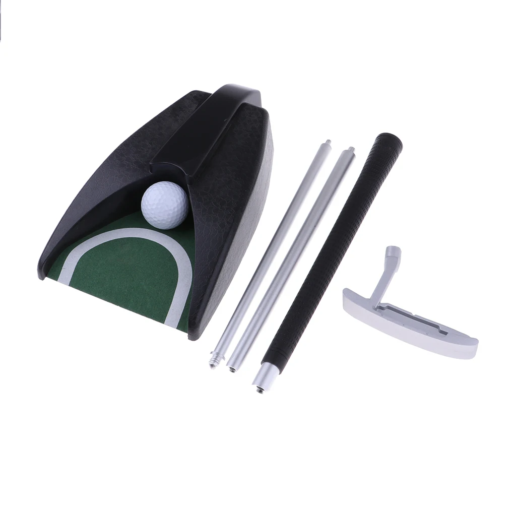 Perfeclan Mini Portable Golf Putter Gift Set Office Indoor Home Travel Golf