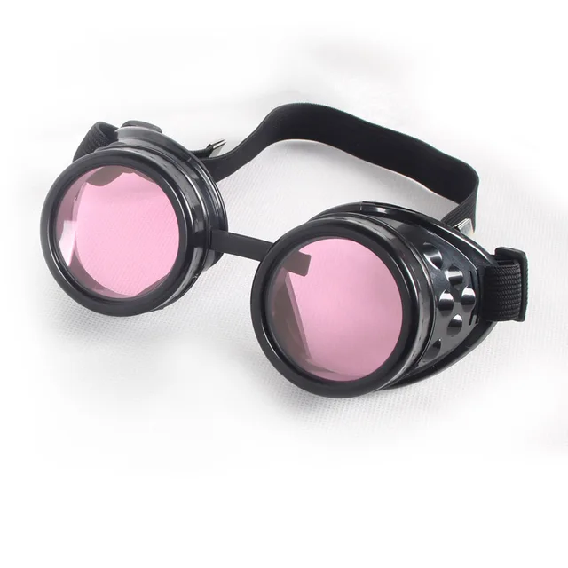 Fashion Gothic Steampunk Unisex Cool Men Women Welding Goggles Cosplay Vintage Glasses Eyewear 3