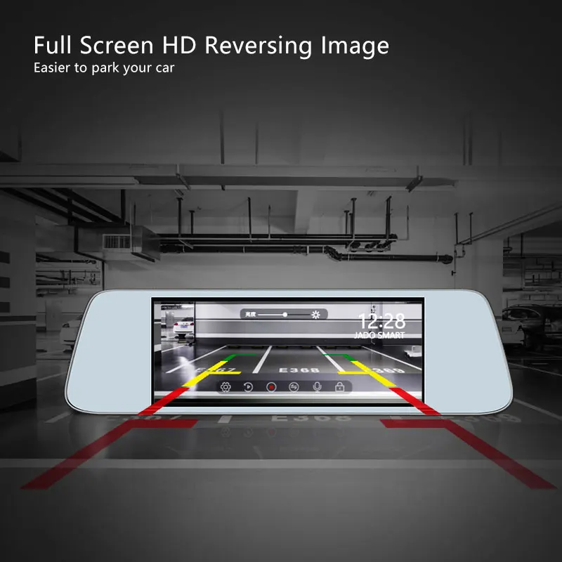 JADO D560 Зеркало Dvr регистраторы Эра avtoregistrator 6,86 экран Full HD 1080p автомобиля Dvr видеорегистратор для автомобиля