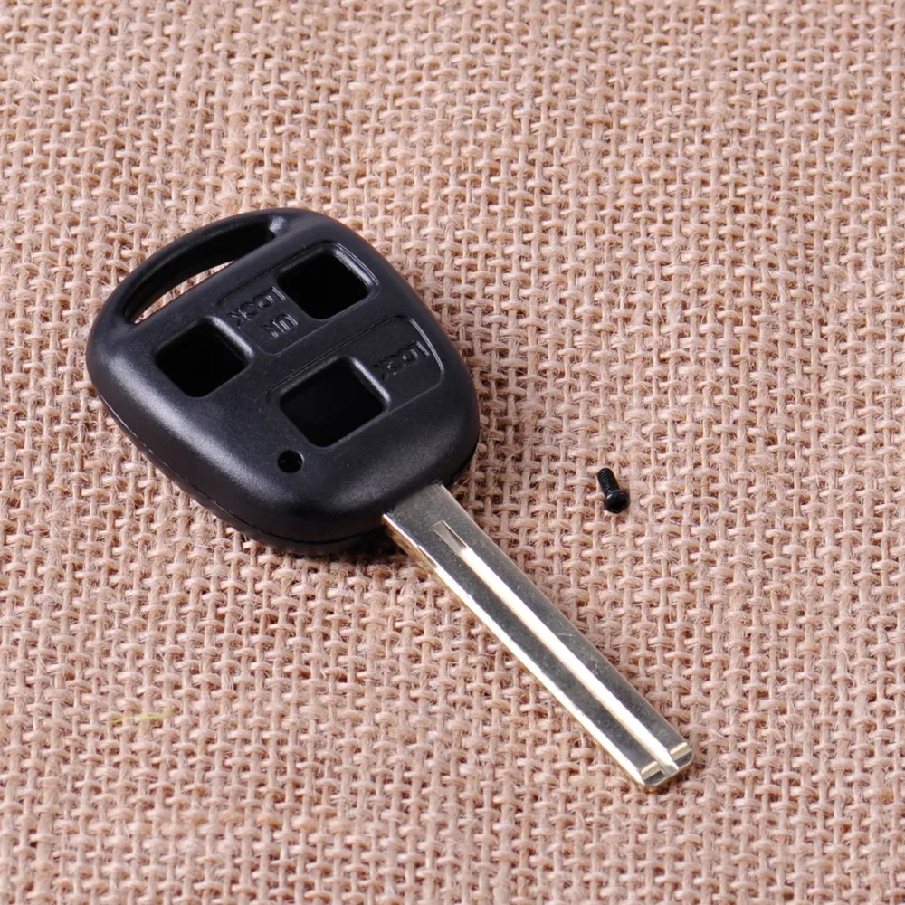 New Red Silicone 3 Bottons Smart Key Case Cover Sticket Fob Bag Holder Protector for Lexus Es300 Gs300 Gs400 Gs430 Gx470 Is300 Ls400 Ls430 Lx470 Rx300 Rx330 Rx350 Rx400h Sc300 Sc400 Sc430