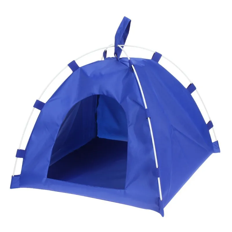 

Waterproof Oxford Pet Tent House Dog Cat Playing Bed Mat Portable Folding Kennel Bed for Universal Dogs Travel Outdoor Supplies