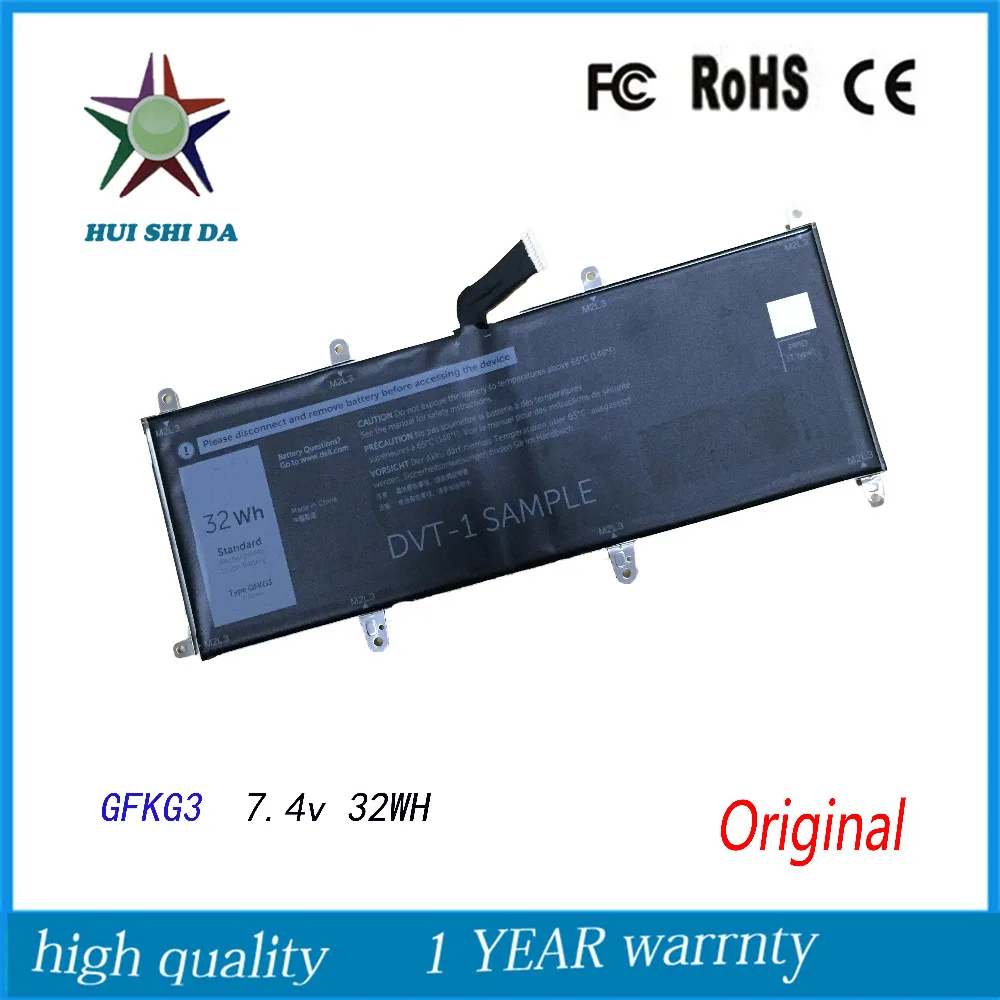 ФОТО  7.4v 32WH New Original Laptop Battery for Dell GFKG3