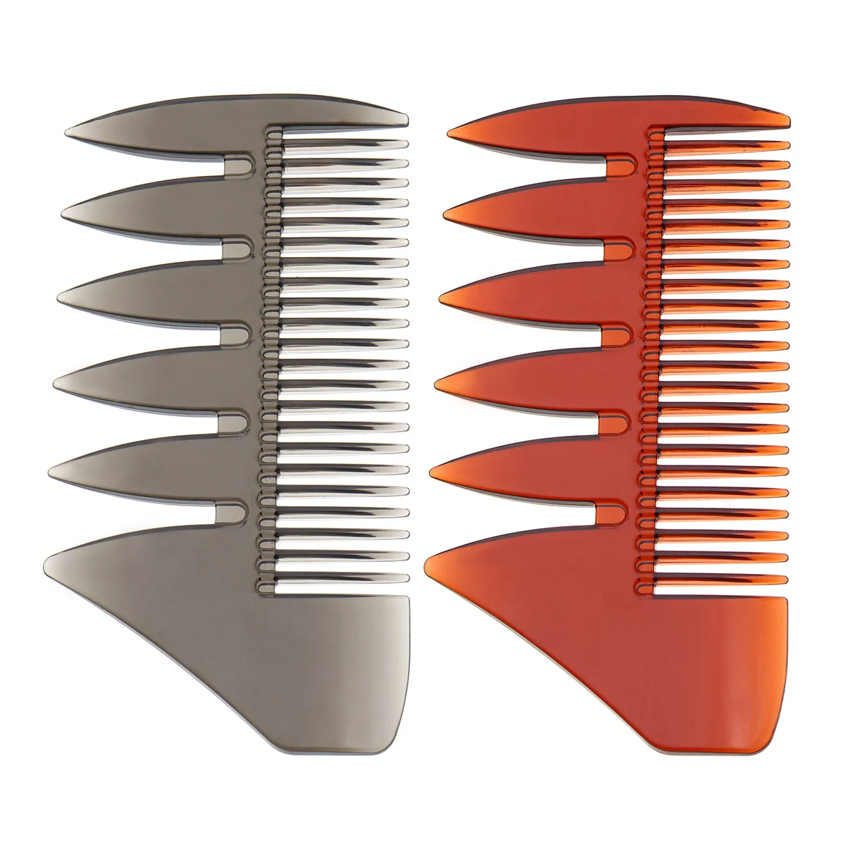 2 стороны широкие и Тонкие зубы расчески для волос женщина клубок вьющиеся волосы вилка палочки щетки антистатические профессиональный салон инструмент для укладки волос
