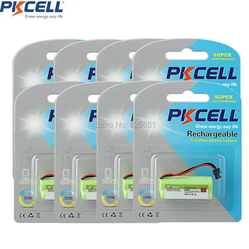 8card 2.4v 800mAh Rechargeable Cordless Phone 0053 Telephone batteries
