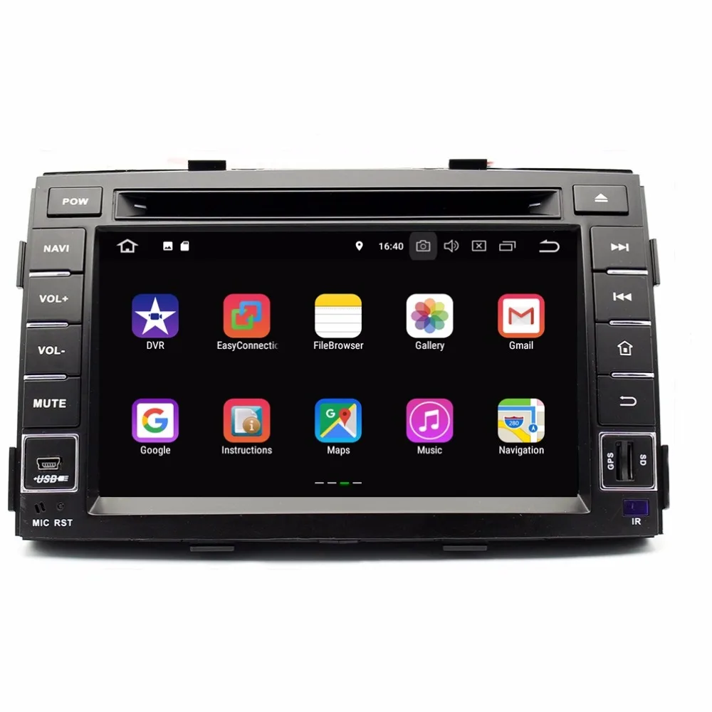 Perfect Quad Core 2 din 7" Android 8.1 Car DVD Player for Kia Sorento 2009 2010 2011 With 2GB RAM Radio GPS WIFI Bluetooth USB 16GB ROM 1 Perfect Quad Core 2 din 7" Android 8.1 Car DVD Player for Kia Sorento 2009 2010 2011 With 2GB RAM Radio GPS WIFI Bluetooth USB 16GB ROM 1