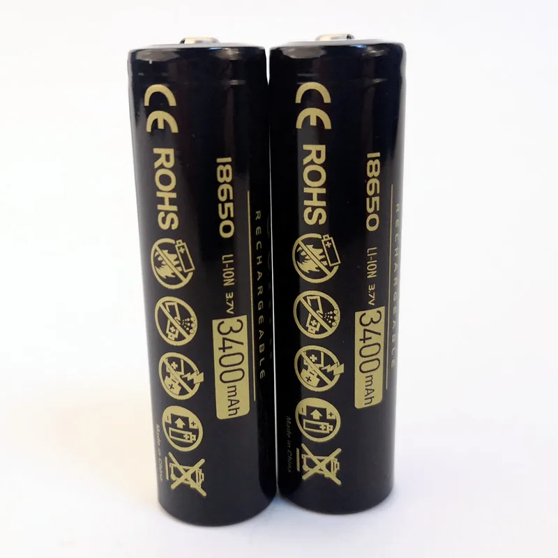 Sofirn перезаряжаемая литиевая батарея 18650 3400mAh реальная емкость 3,7 V 3C 10A литий-ионная аккумуляторная батарея для фонарика электронной сигареты
