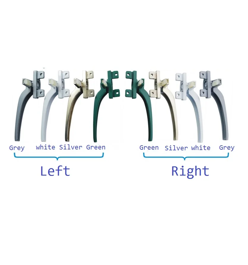 10 шт./лот Premintehdw окна Замок Ручки цинковый сплав в эпоксидной Боковое крепление