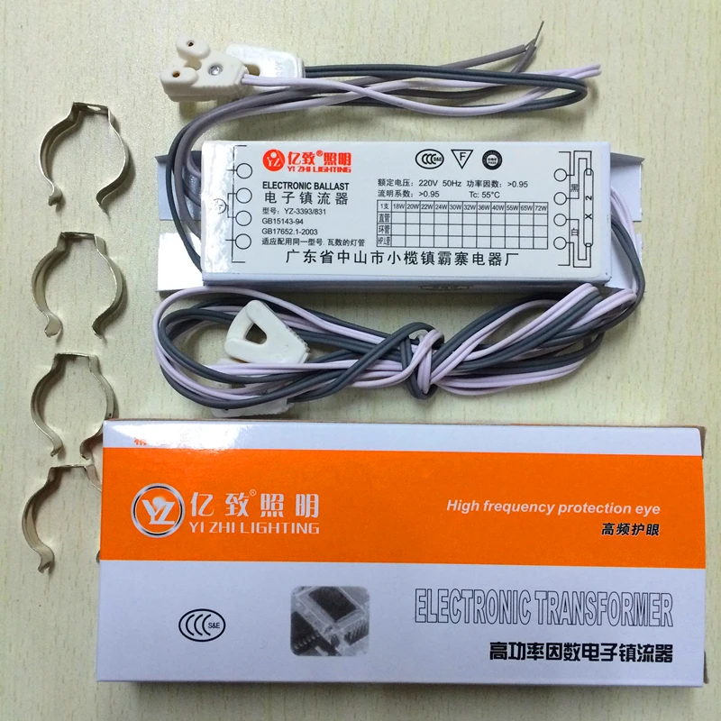 220V T8 Electronic Ballast 20w 30w 40w Universal For Neon Lamp Ballast