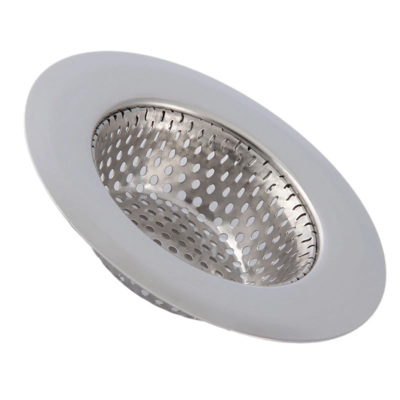 Stainless Steel Kitchen Sink Strainer 11.3/9/7CM Diameter Wide Rim Stainless Steel Sink Drain Cover for Kitchen Bathroom Shower